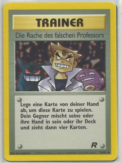 Pokémon-Karte Die Rache des falschen Profess 076/082