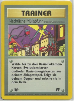 Pokémon-Karte Nächtliche Müllabfuhr 077/082