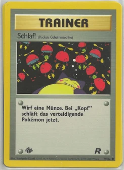 Pokémon-Karte Schlaf! 079/082