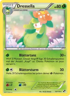 Pokémon-Karte Dressella 010/114