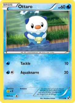 Pokémon-Karte Ottaro 027/114