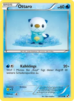 Pokémon-Karte Ottaro 028/114