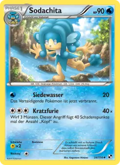 Pokémon-Karte Sodachita 034/114