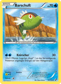 Pokémon-Karte Barschuft 035/114
