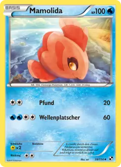 Pokémon-Karte Mamolida 038/114