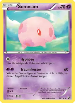 Pokémon-Karte Somniam 048/114