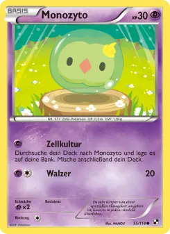 Pokémon-Karte Monozyto 055/114