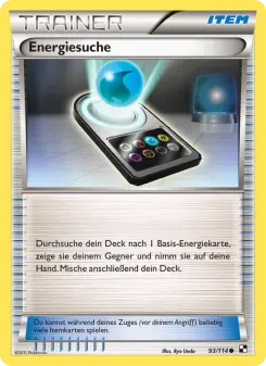 Pokémon-Karte Energiesuche 093/114