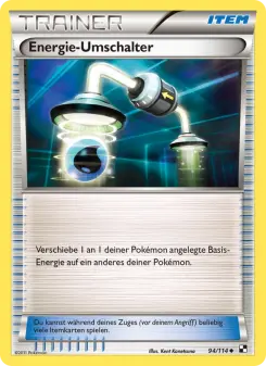 Pokémon-Karte Energie-Umschalter 094/114