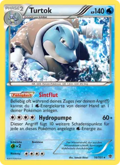 Pokémon-Karte Turtok 016/101