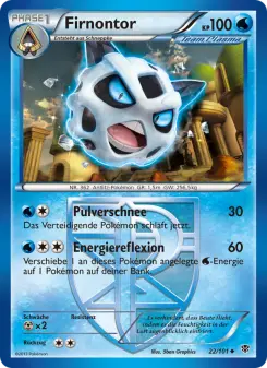 Pokémon-Karte Firnontor 022/101