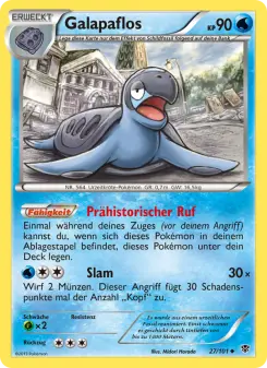 Pokémon-Karte Galapaflos 027/101