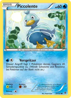 Pokémon-Karte Piccolente 029/101