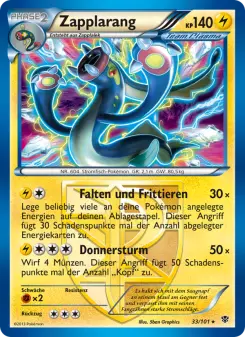 Pokémon-Karte Zapplarang 033/101