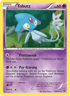 Pokémon-Karte Tobutz 038/101
