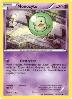 Pokémon-Karte Monozyto 042/101