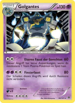 Pokémon-Karte Golgantes 046/101