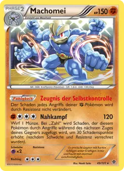 Pokémon-Karte Machomei 049/101