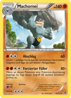 Pokémon-Karte Machomei 050/101