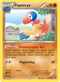 Pokémon-Karte Flapteryx 053/101