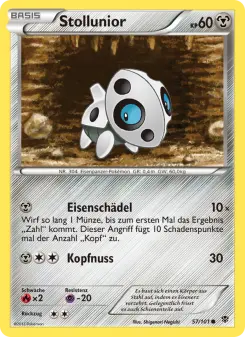 Pokémon-Karte Stollunior 057/101