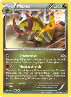 Pokémon-Karte Maxax 069/101