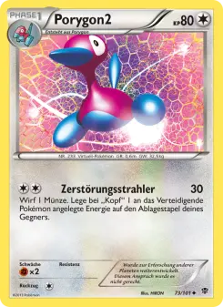 Pokémon-Karte Porygon2 073/101