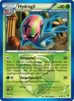 Pokémon-Karte Hydragil 008/101