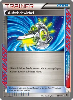Pokémon-Karte Aufwisch-Zyklon 095/101