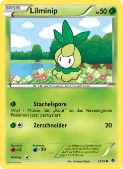 Pokémon-Karte Lilminip 013/098