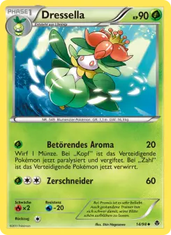 Pokémon-Karte Dressella 014/098