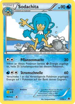 Pokémon-Karte Sodachita 023/098