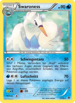 Pokémon-Karte Swaroness 027/098