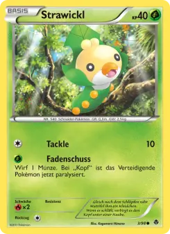 Pokémon-Karte Strawickl 003/098