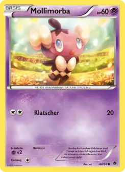 Pokémon-Karte Mollimorba 044/098
