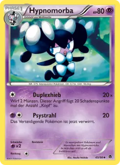 Pokémon-Karte Hypnomorba 045/098
