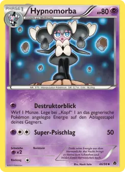 Pokémon-Karte Hypnomorba 046/098