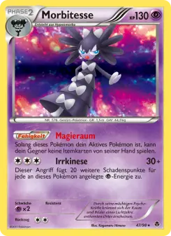 Pokémon-Karte Morbitesse 047/098