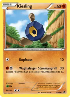 Pokémon-Karte Kiesling 050/098