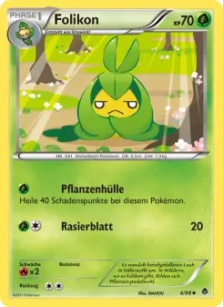 Pokémon-Karte Folikon 006/098