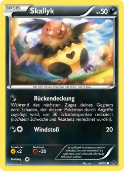 Pokémon-Karte Skallyk 068/098