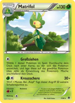 Pokémon-Karte Matrifol 007/098