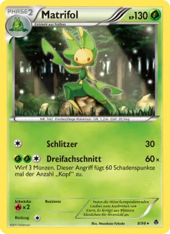 Pokémon-Karte Matrifol 008/098