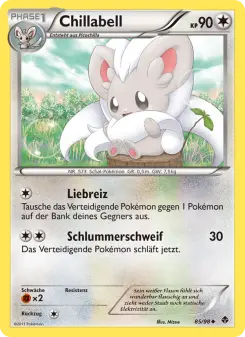 Pokémon-Karte Chillabell 085/098