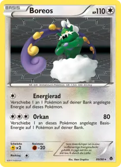 Pokémon-Karte Boreos 089/098