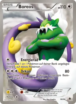 Pokémon-Karte Boreos 098/098
