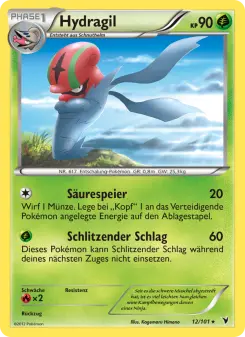 Pokémon-Karte Hydragil 012/101