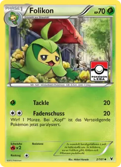 Pokémon-Karte Folikon 002/101