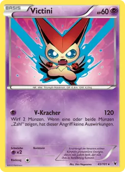 Pokémon-Karte Victini 043/101