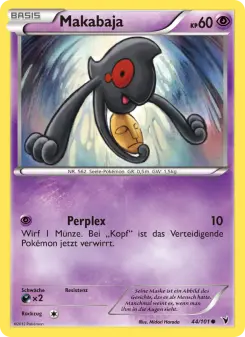 Pokémon-Karte Makabaja 044/101